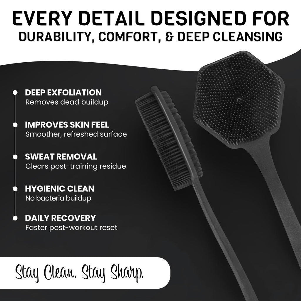 Premium Exfoliating Shower Brush