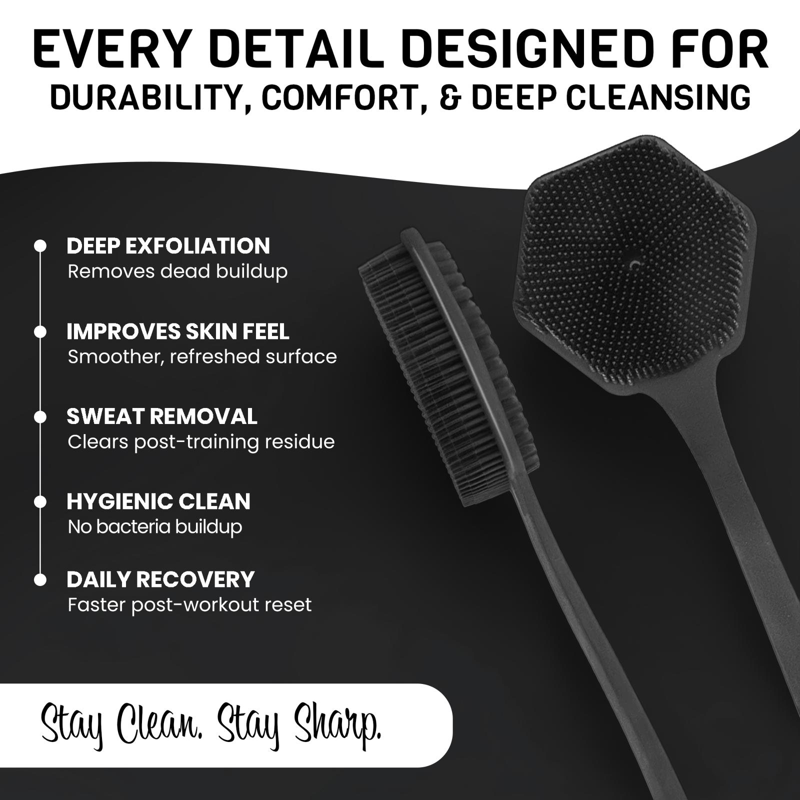 Premium Exfoliating Shower Brush