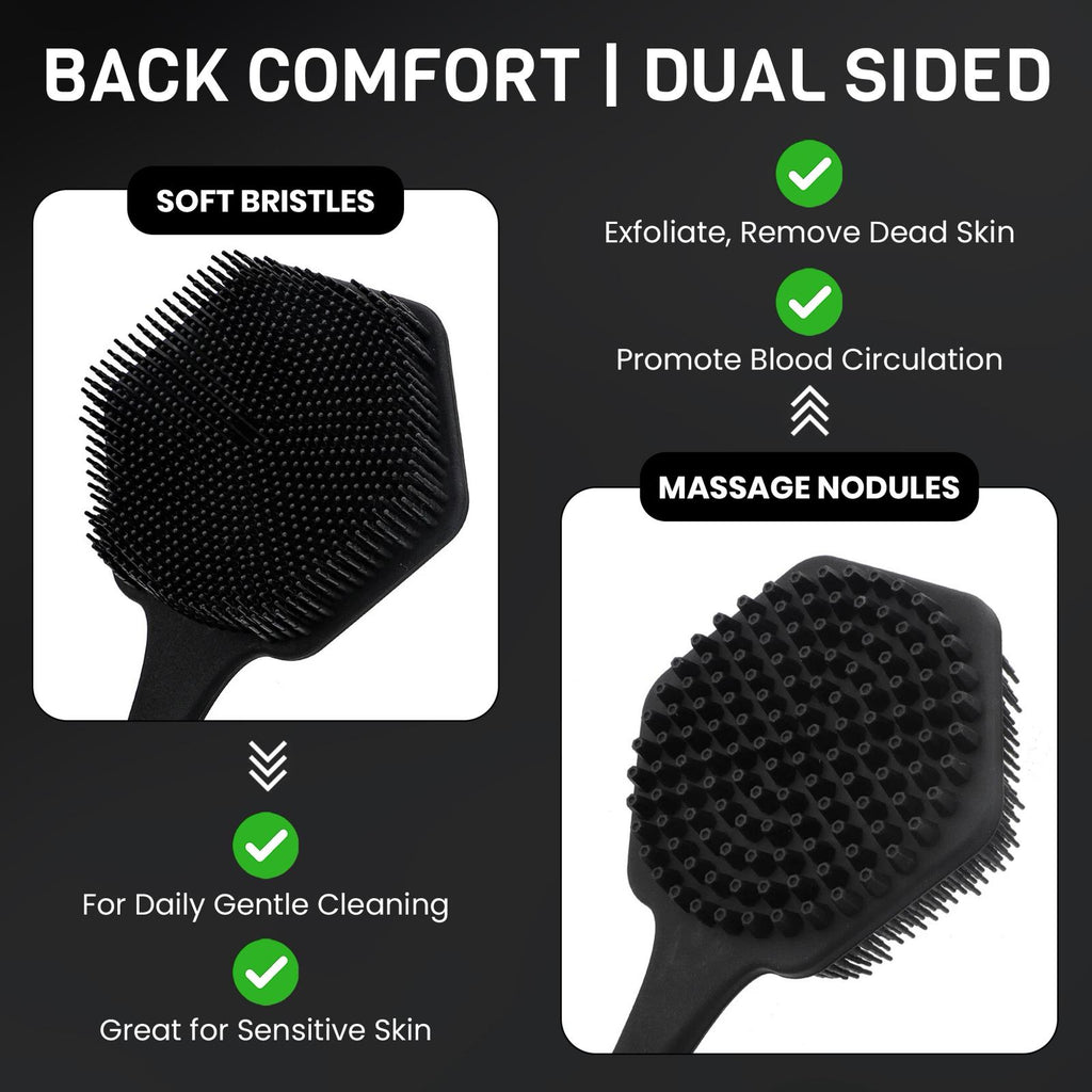 Premium Exfoliating Shower Brush