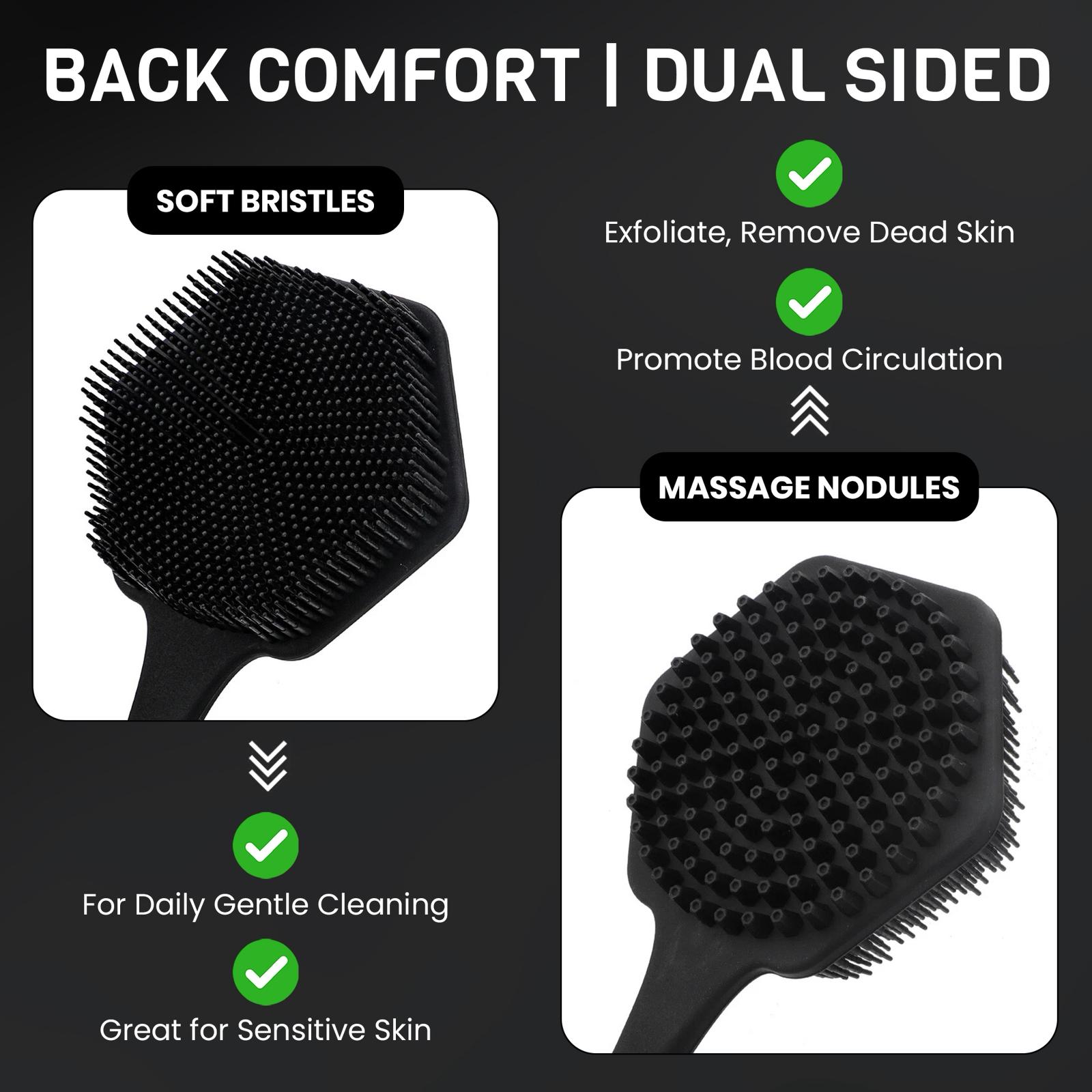 Premium Exfoliating Shower Brush